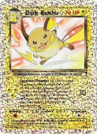 Dark Raichu card