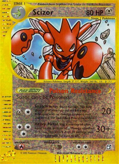 Scizor card