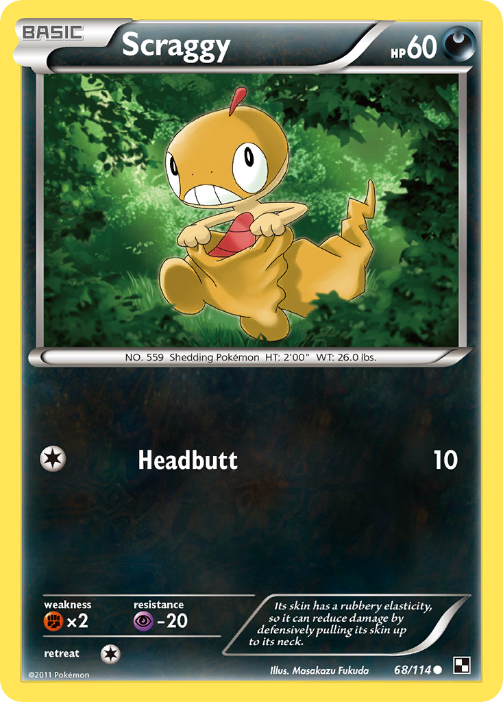 Scraggy card