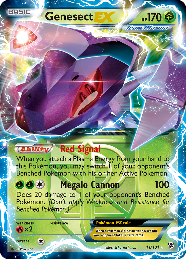 Genesect EX card