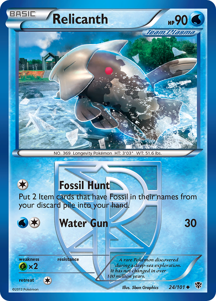 Relicanth card