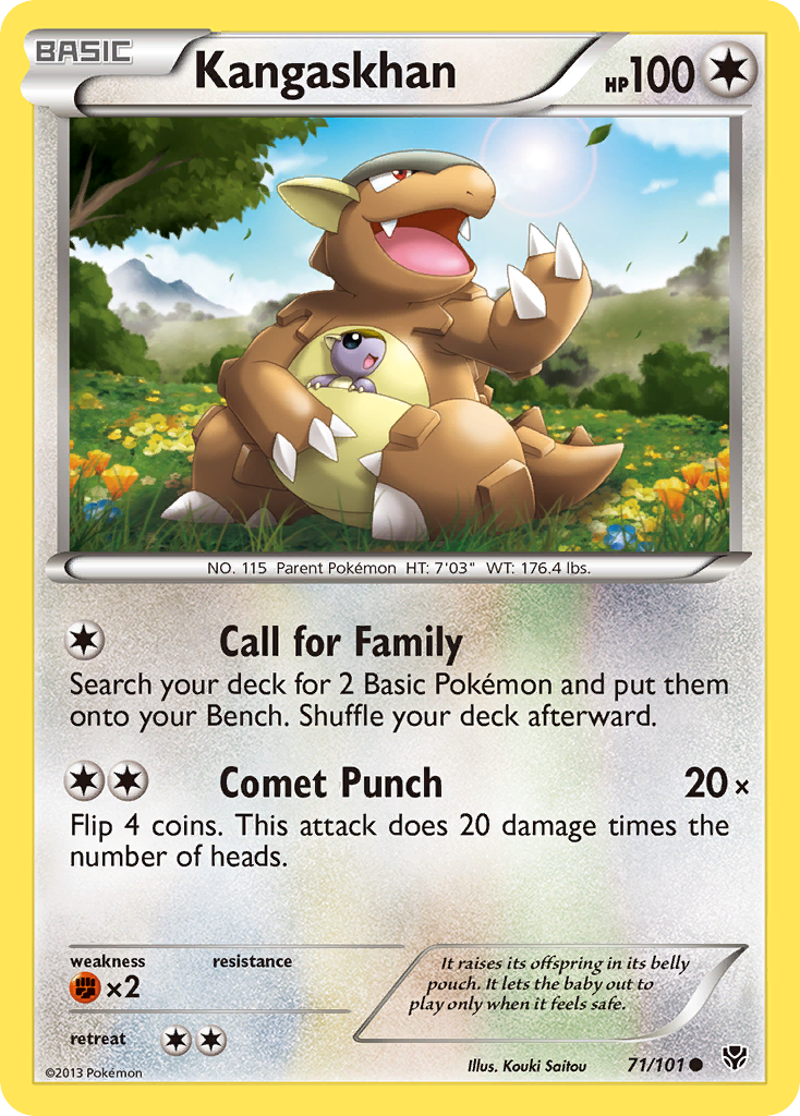 Kangaskhan card