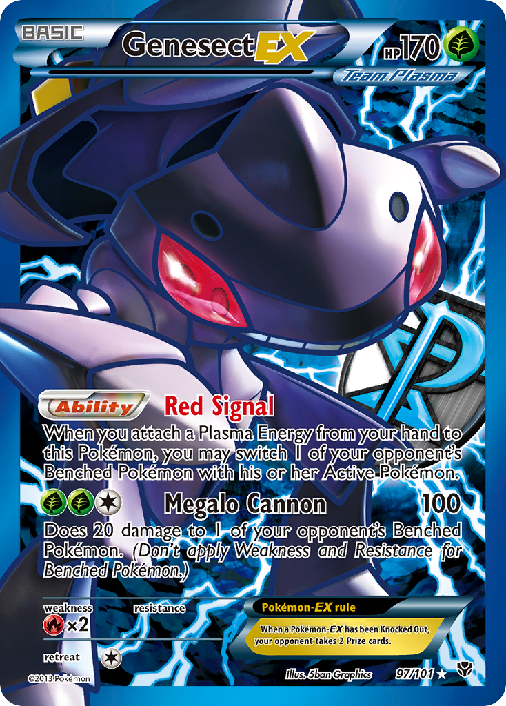 Genesect EX card