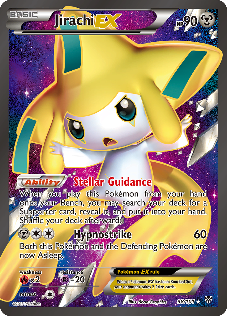 Jirachi EX card