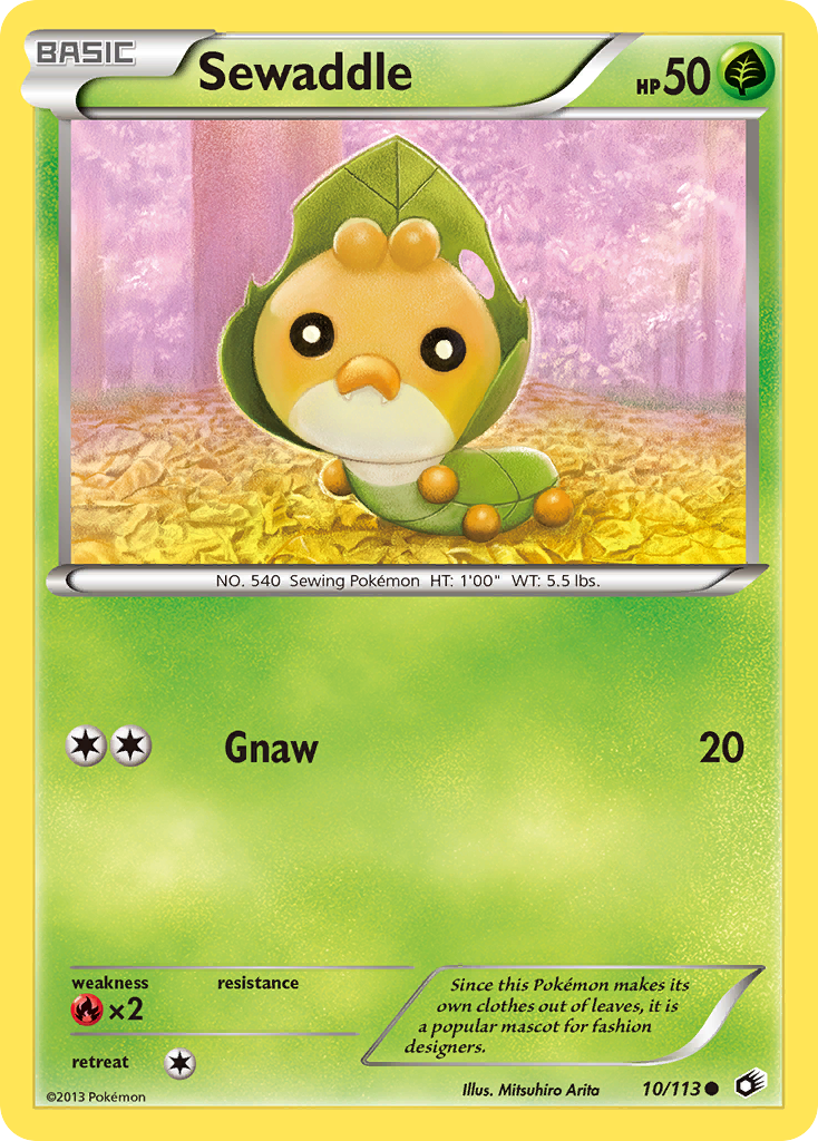 Sewaddle card