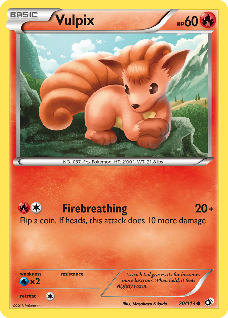 Vulpix card