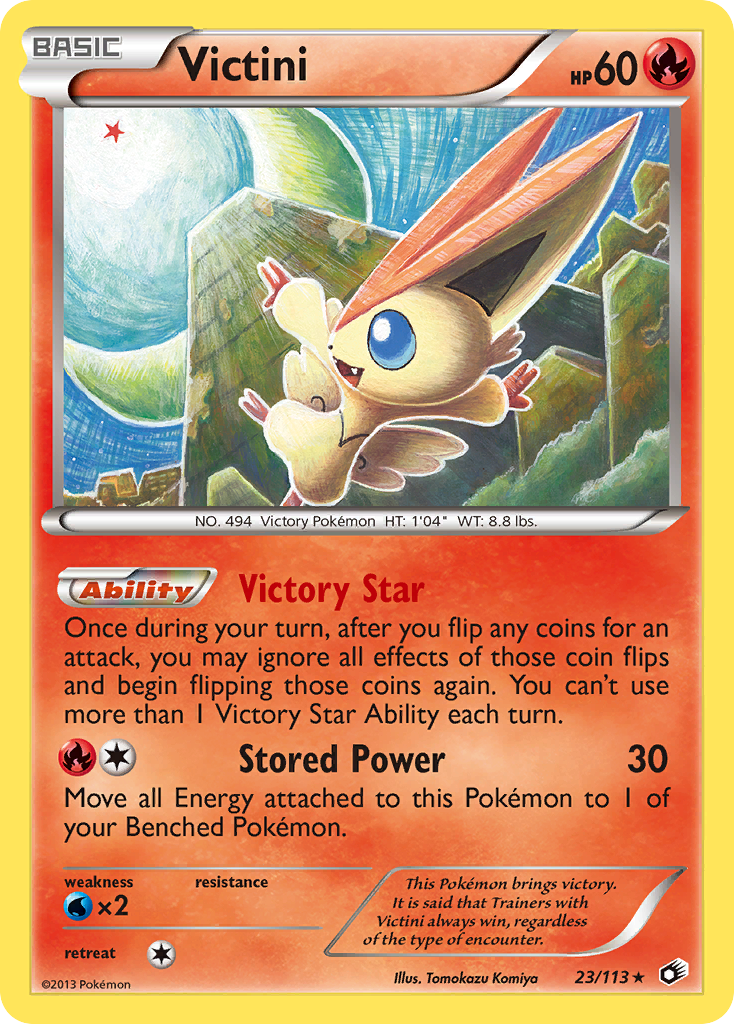 Victini card