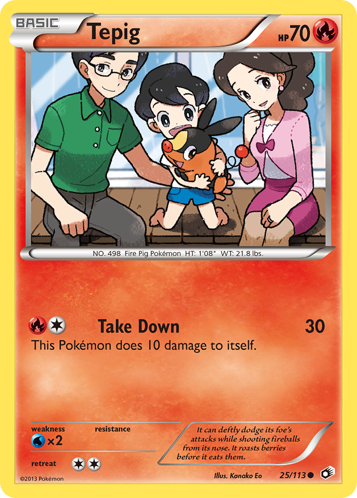 Tepig card