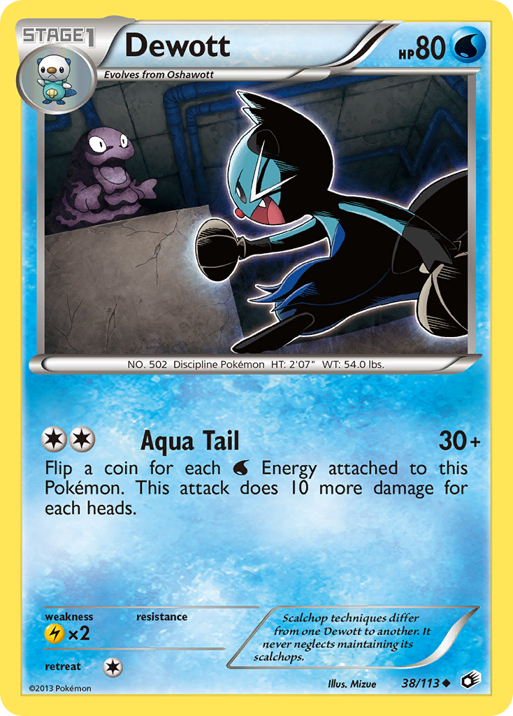 Dewott card