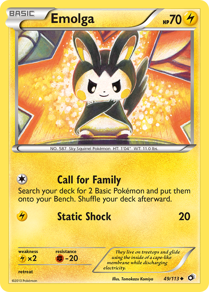 Emolga card