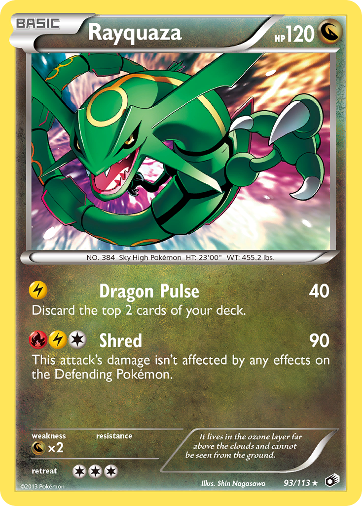 Rayquaza card