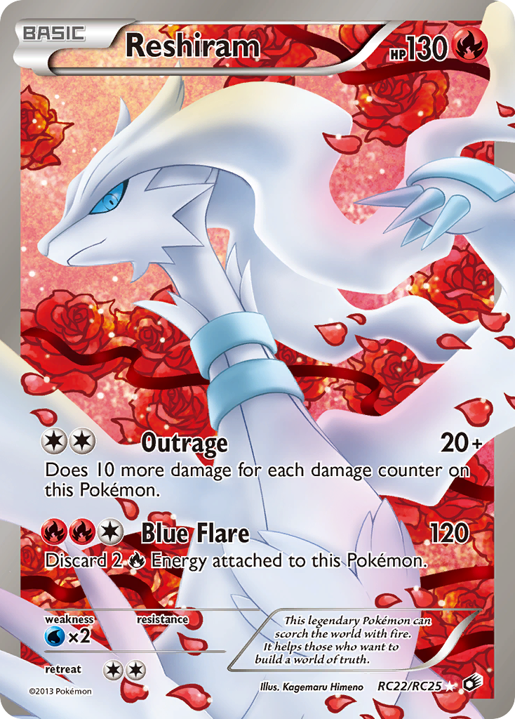 Reshiram card