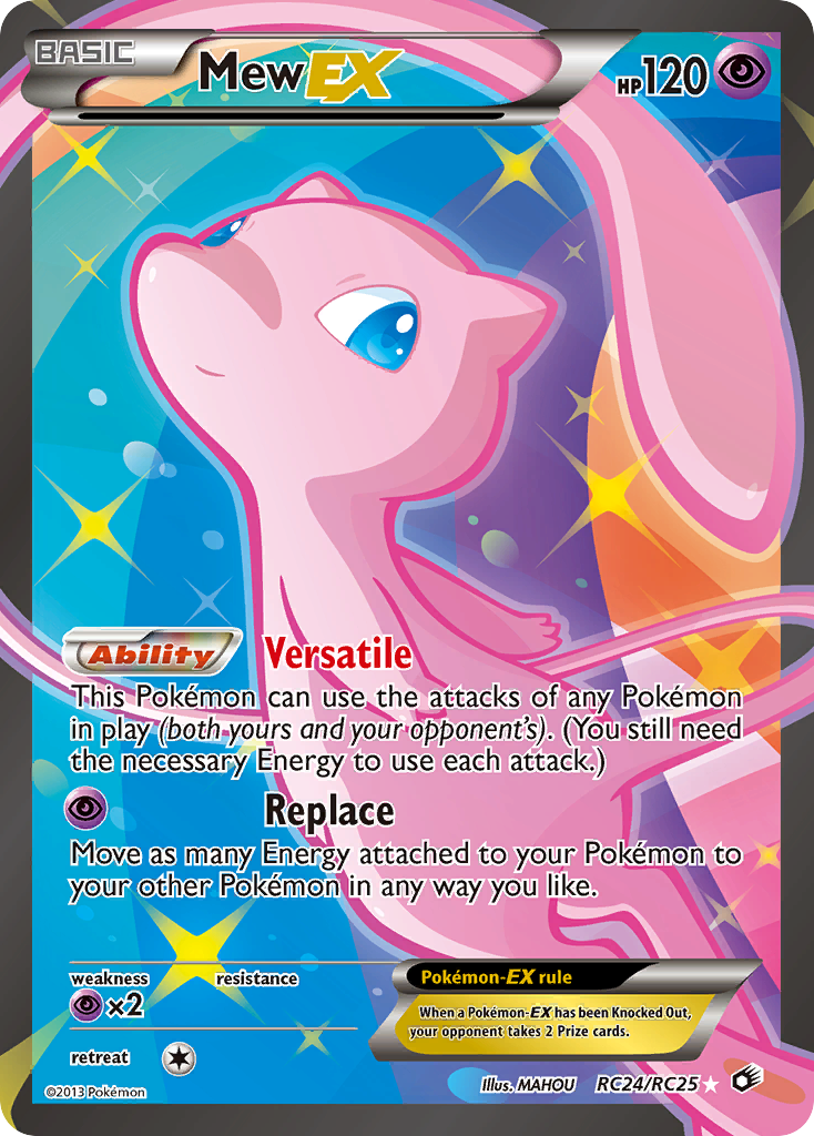 Mew EX card