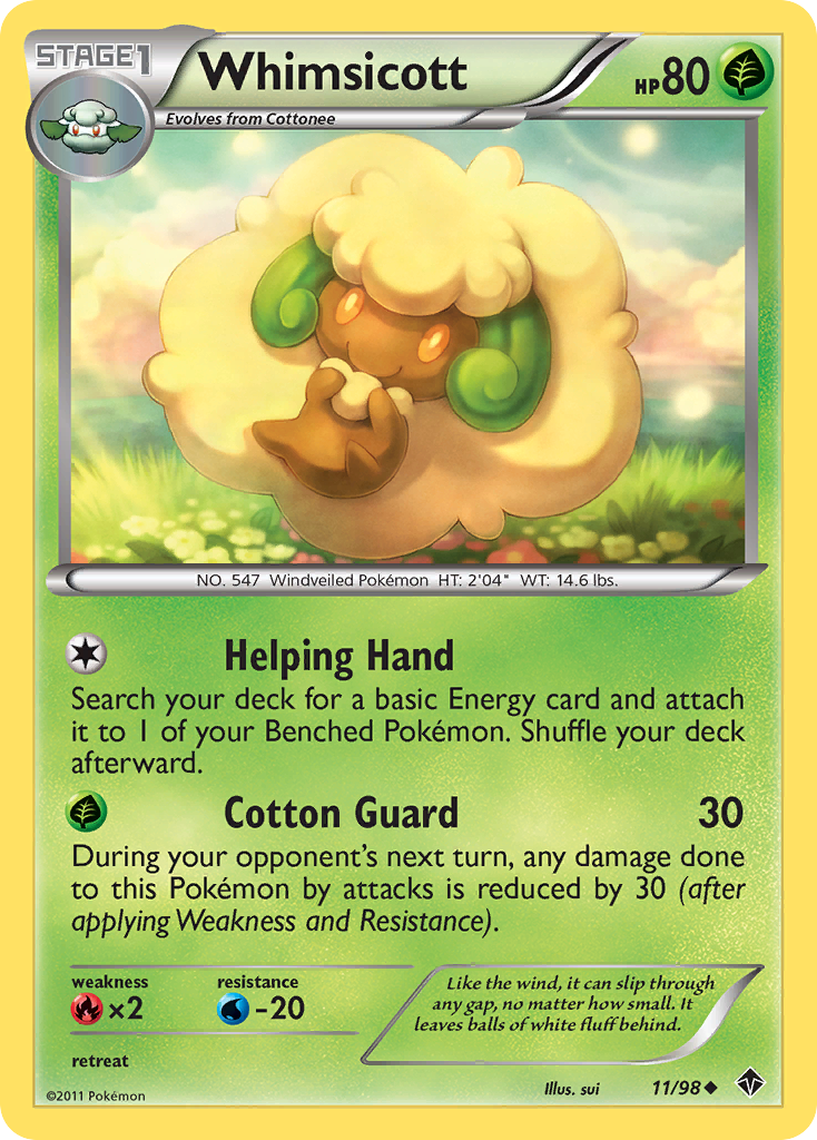 Whimsicott card