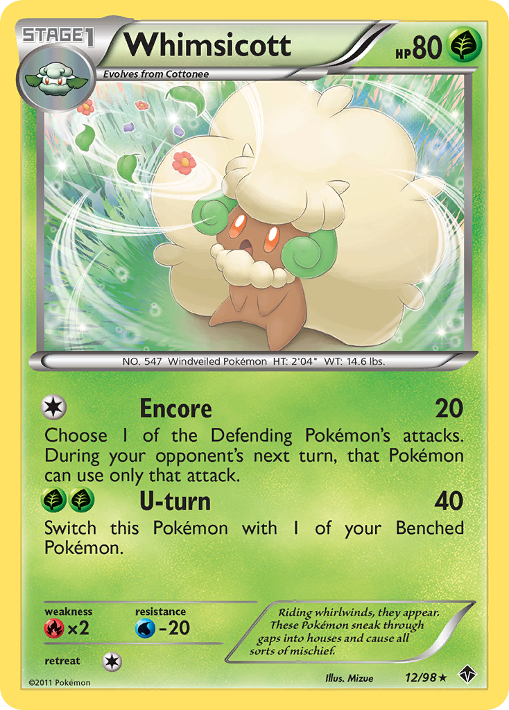 Whimsicott card