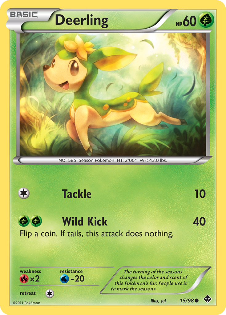 Deerling card