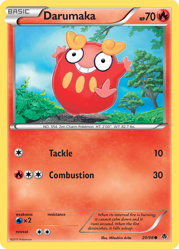 Darumaka card