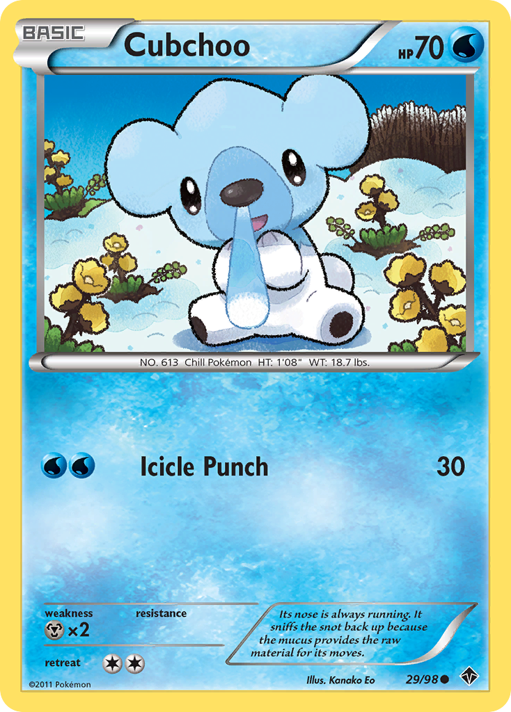 Cubchoo card