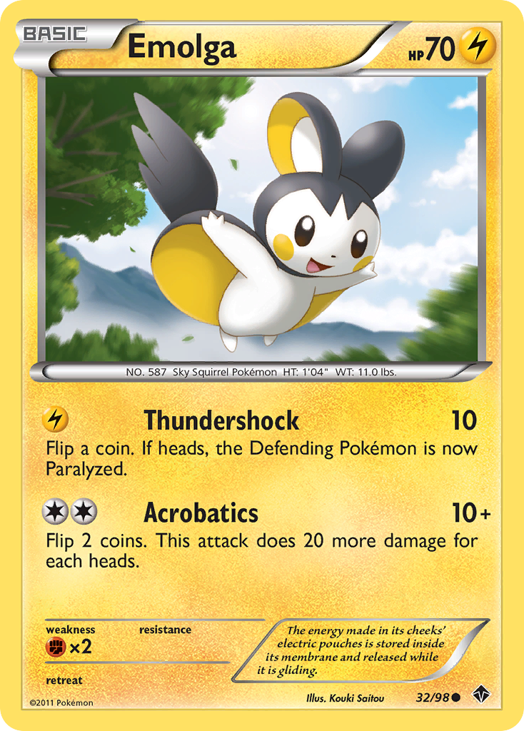 Emolga card