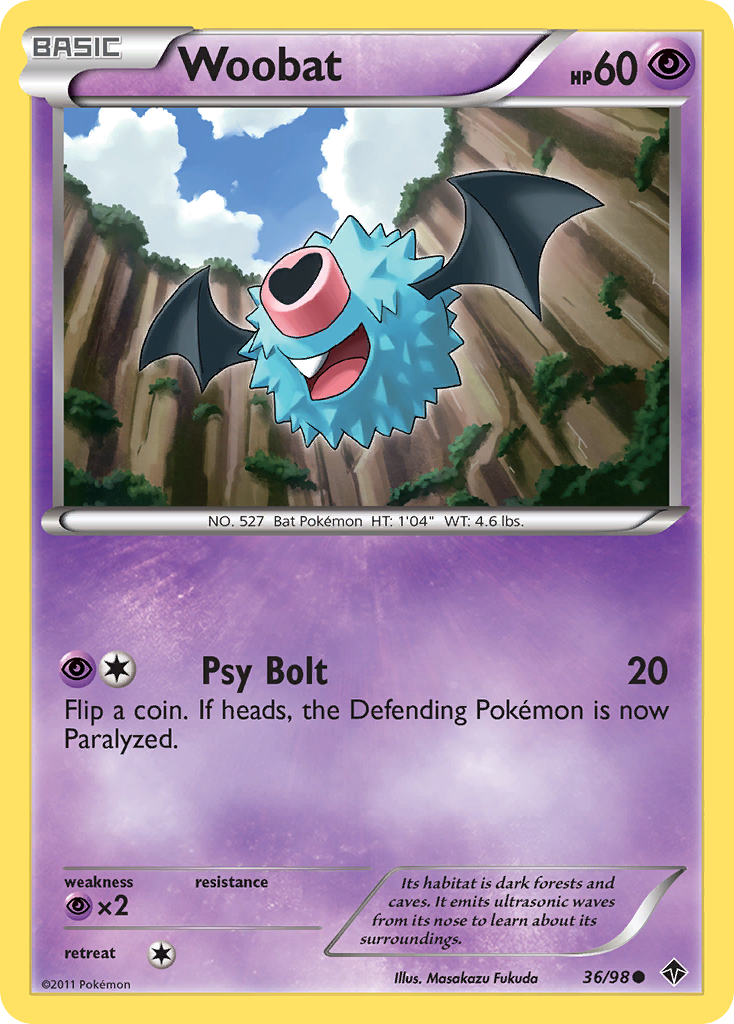 Woobat card