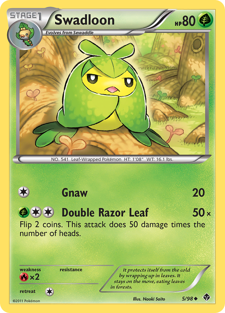 Swadloon card