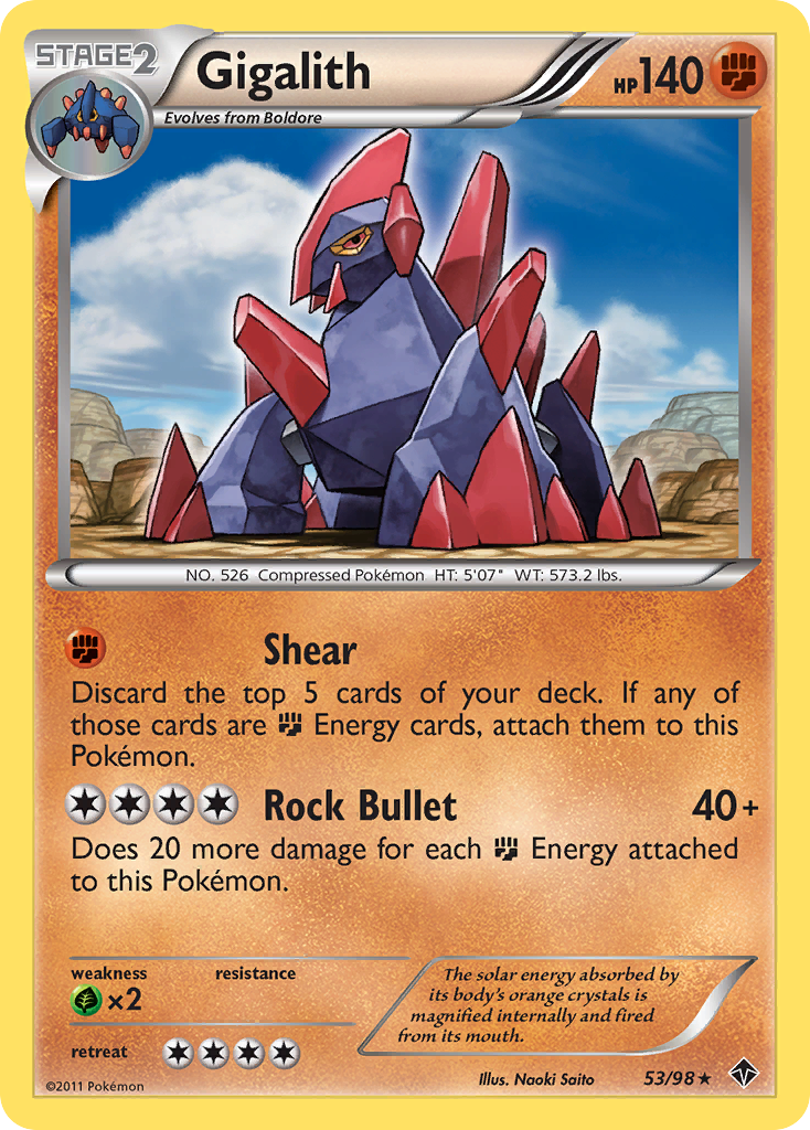 Gigalith card