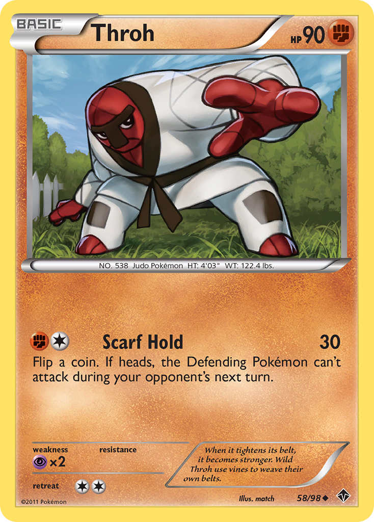 Throh card