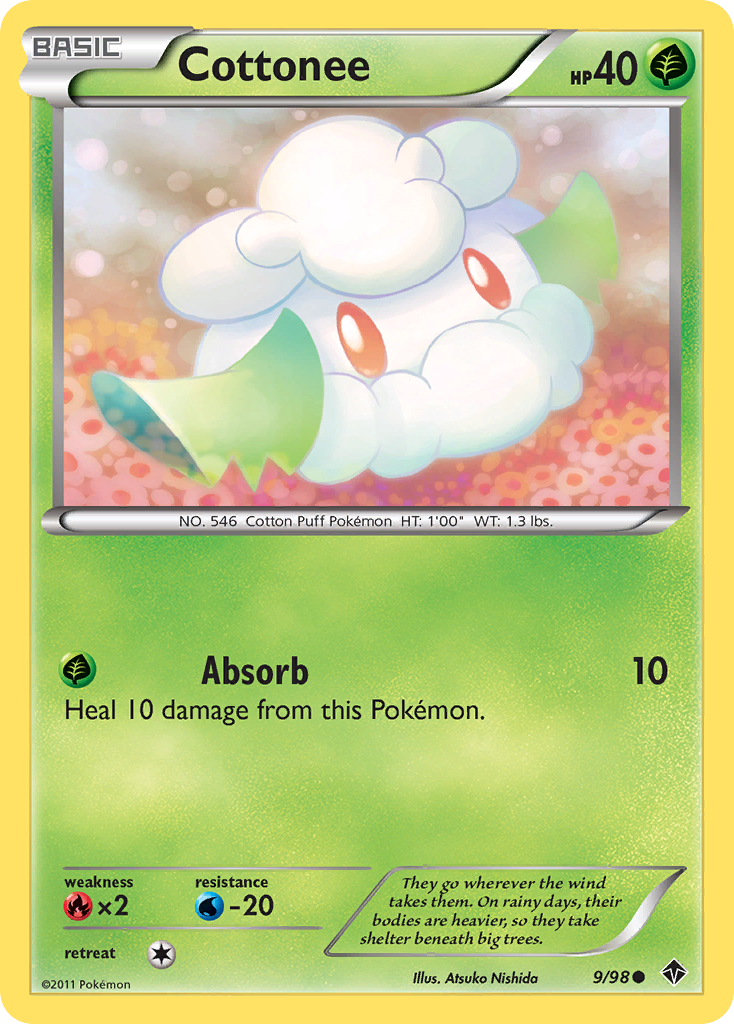 Cottonee card