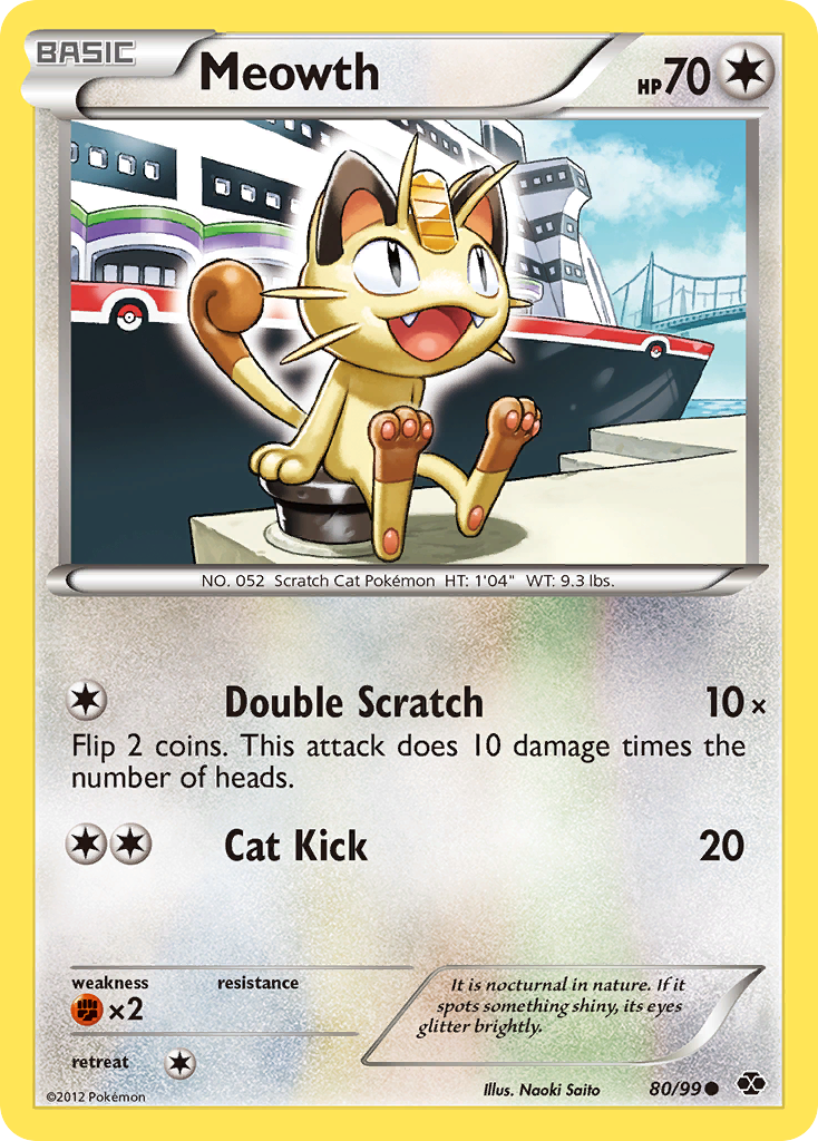 Meowth card