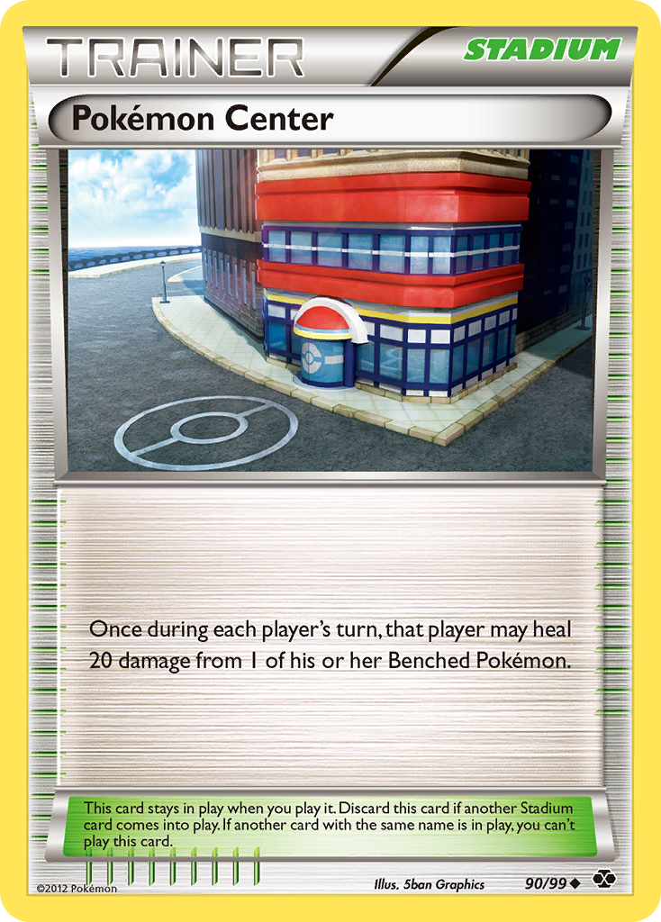 Pokémon Center card