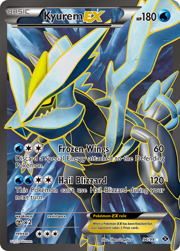 Kyurem EX card