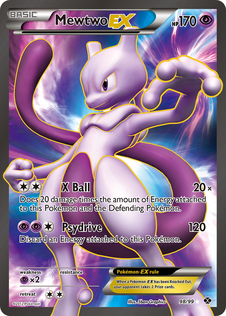 Mewtwo EX card