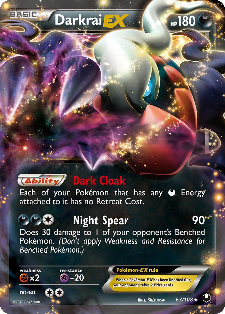 Darkrai EX card