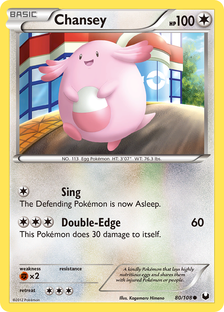 Chansey card