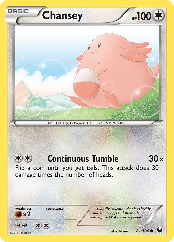 Chansey card