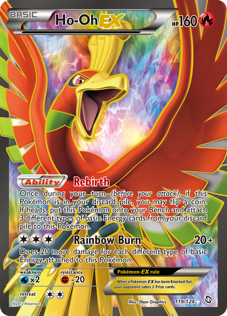 Ho-Oh EX card