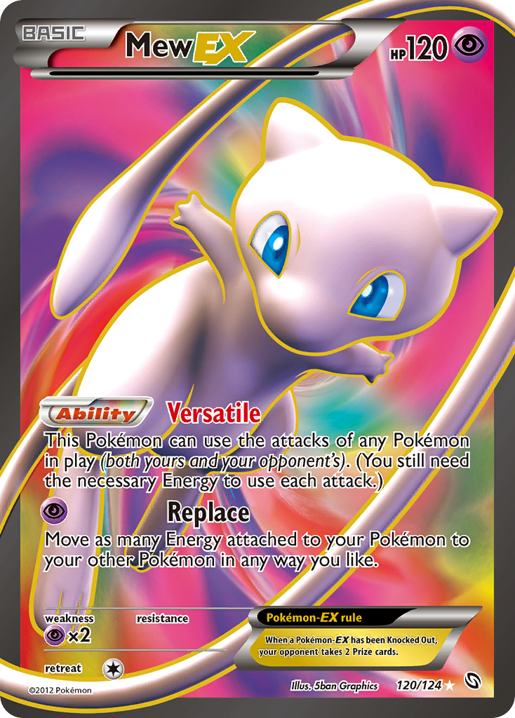 Mew EX card