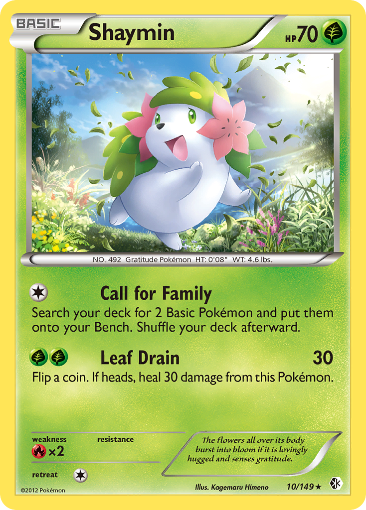 Shaymin card