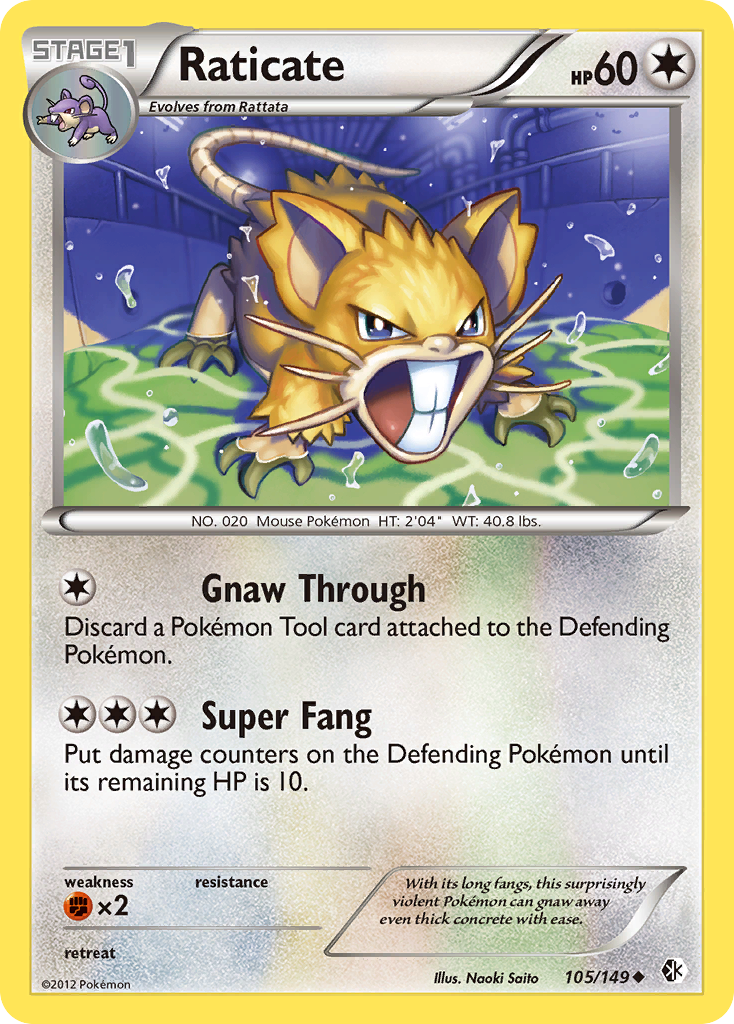 Raticate card