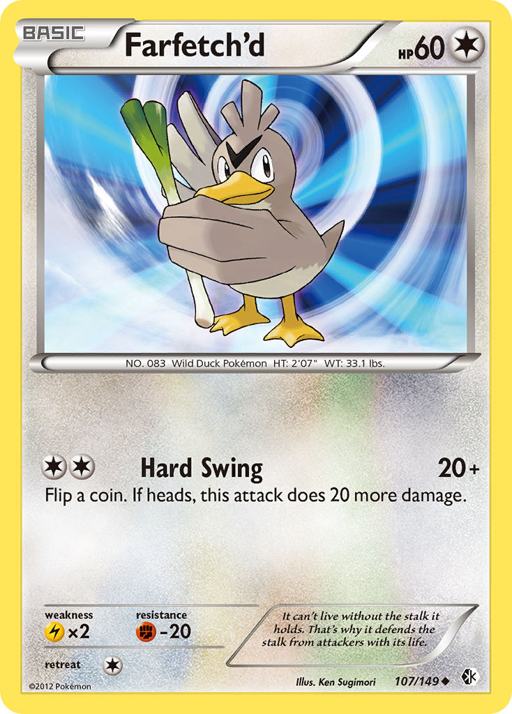 Farfetch'd card