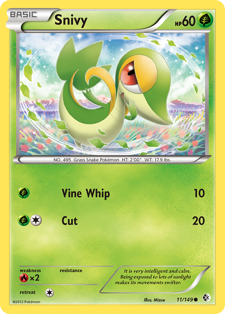 Snivy card