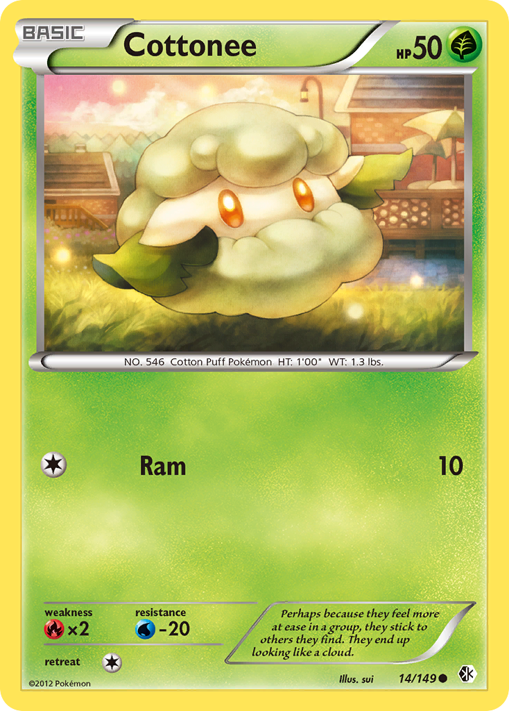 Cottonee card