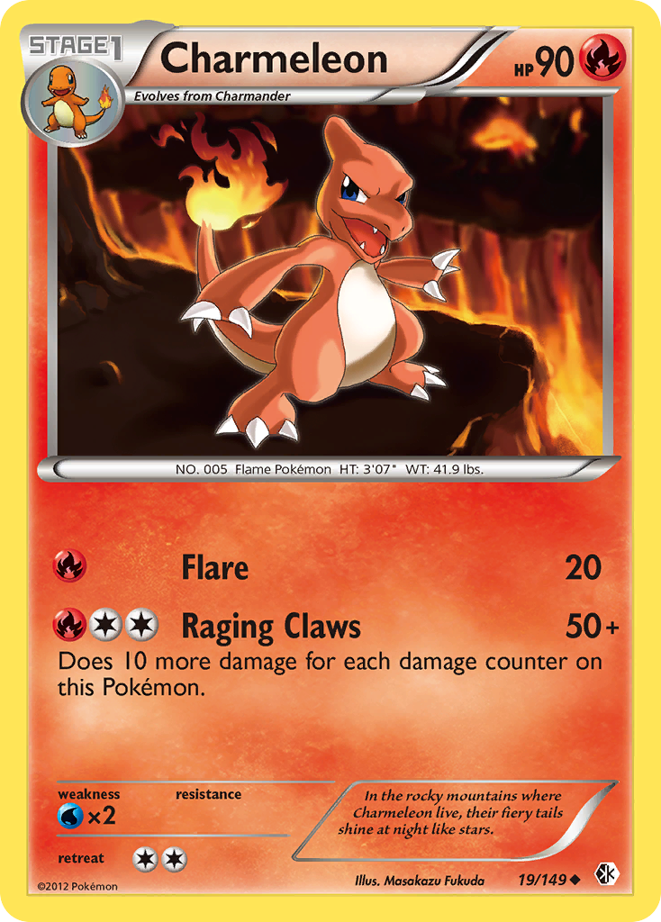 Charmeleon card