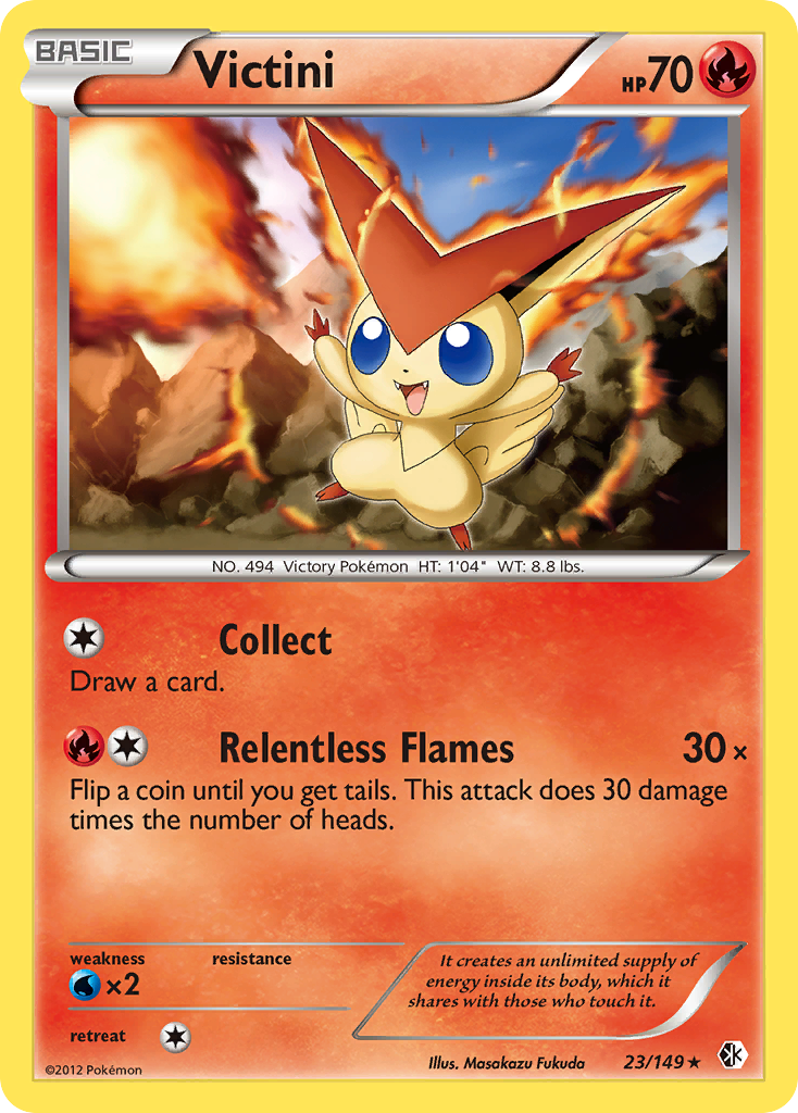 Victini card