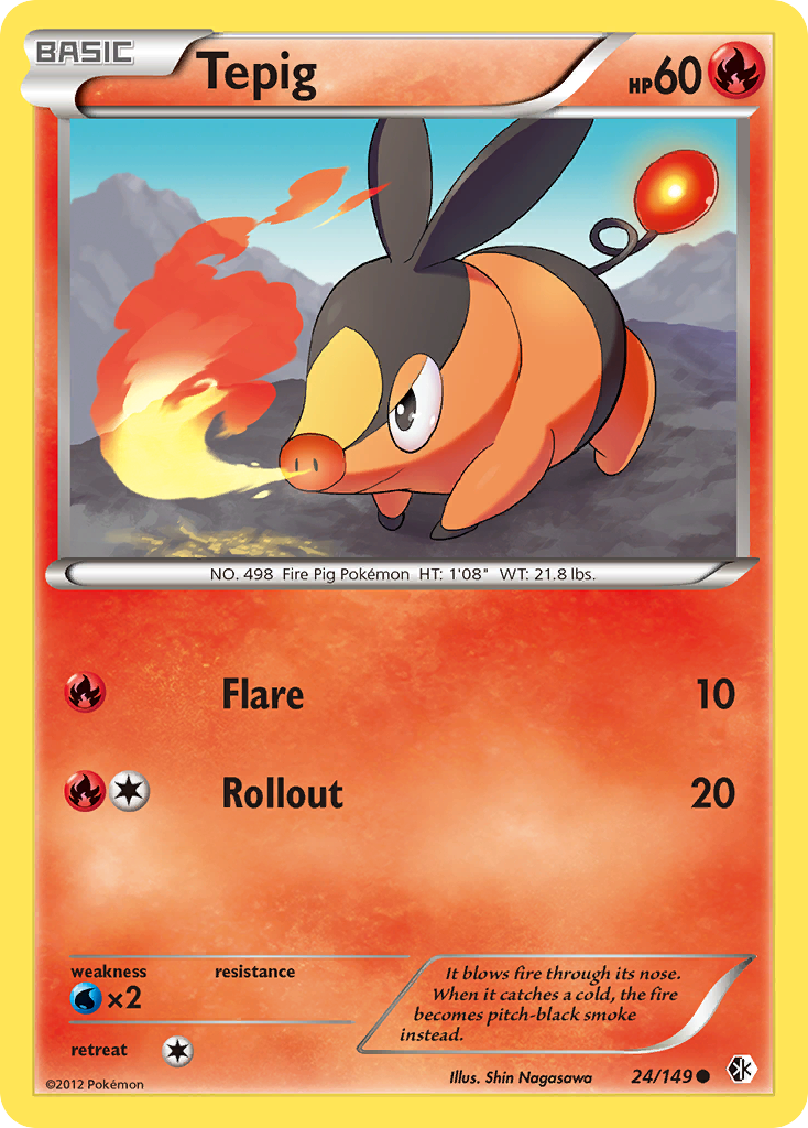 Tepig card