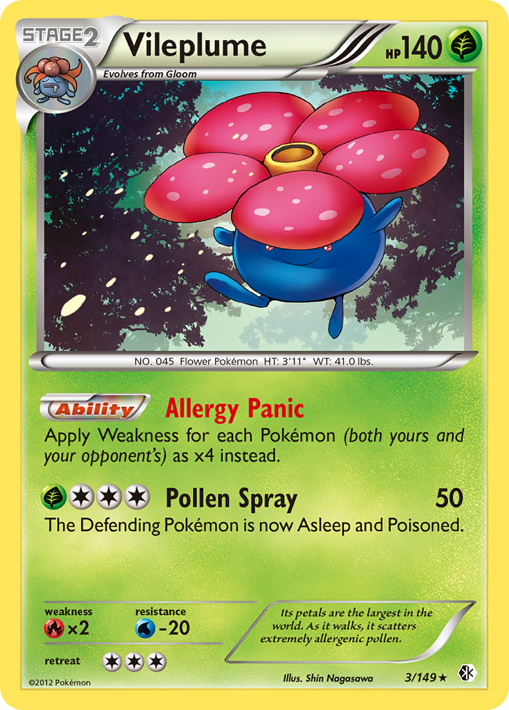 Vileplume card