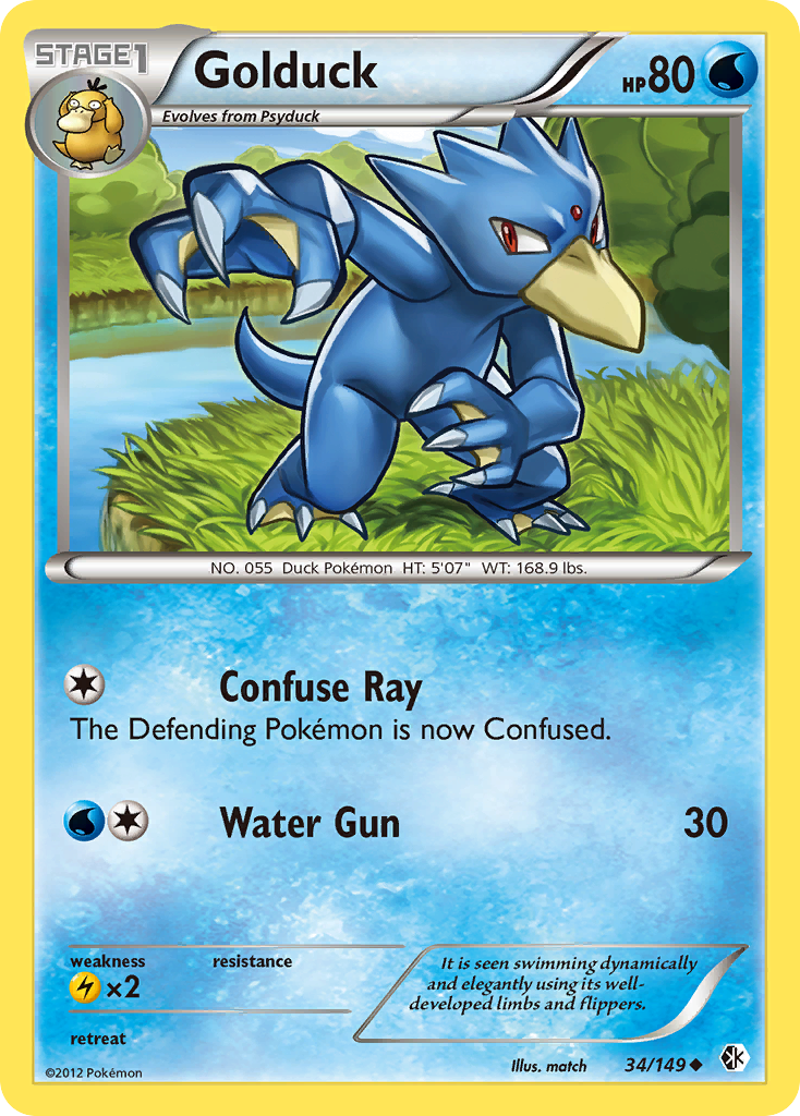 Golduck card