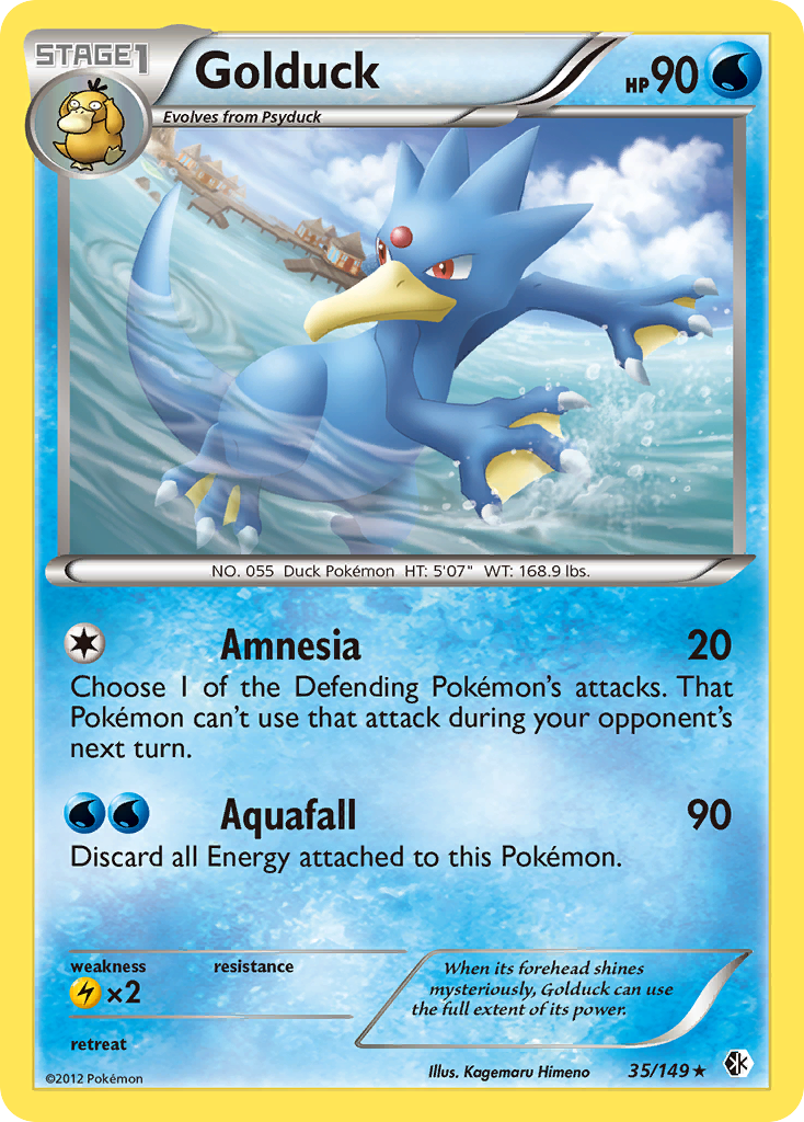 Golduck card