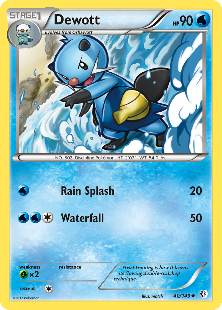 Dewott card