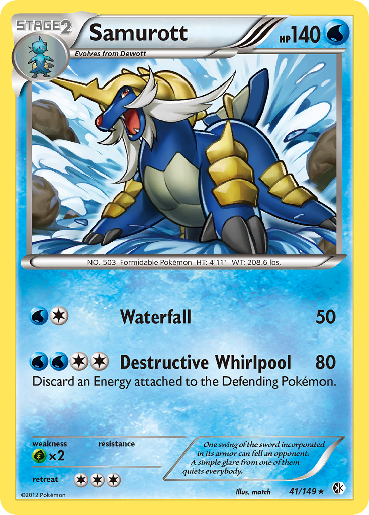 Samurott card